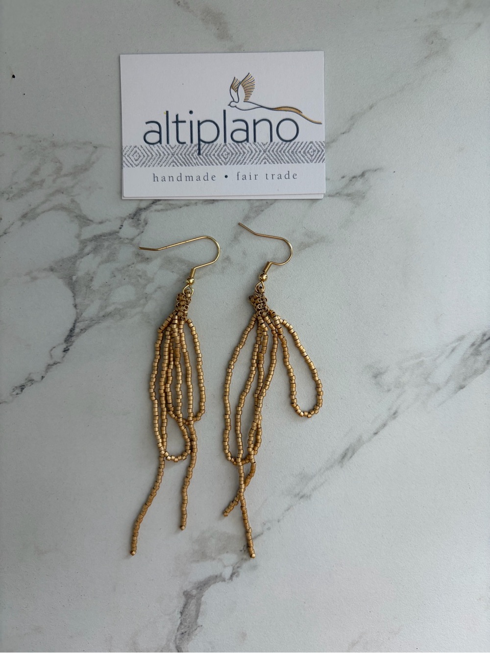 Altiplano Gold Delica Earrings